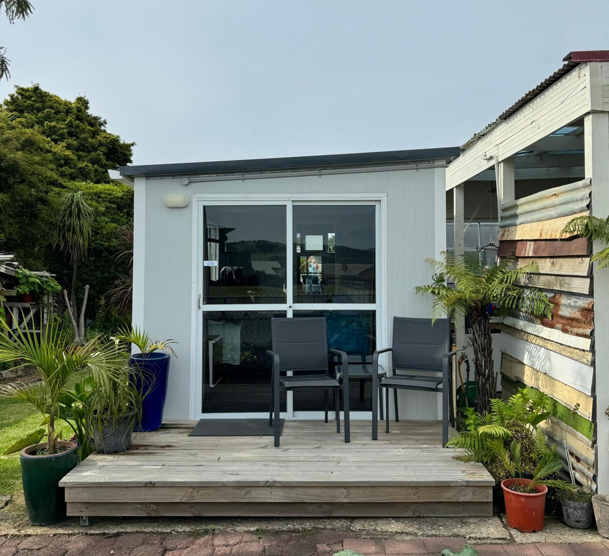 Raglan Seaview Cabin Zewnętrze zdjęcie